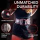 thumbnail image 3 of Cinturón de Levantamiento de Pesas Dark Iron Fitness de Cuero 10 cm, 3 of 5