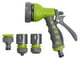 thumbnail image 1 of Set Pistola Riego ½” 7 Funciones.&Nbsp; ]Incluye 4 Piezas, 1 of 3