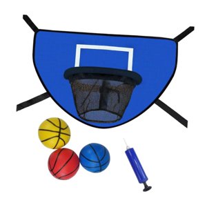 Ioensy - Juego De Aro De Baloncesto Con Trampolín Suave Para Niños, Accesorios, Juego De Baloncesto