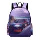 thumbnail image 1 of Auto de Carrera-theme Backpack, Campus style schoolbag Bookbag with Adjustable Shoulder Straps And Large Zip Compartment, Unisex Travel Bags.42x30x15cm, 1 of 6