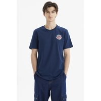 Fashionspark - Polera Hombre Regular Print Azul