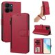 thumbnail image 1 of Funda con Billetera para [TCL K32/TCL K33] con Bolsillo Zipper y Tarjetero Rojo, 1 of 6