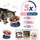 thumbnail image 2 of Comedero de cerámica inclinado 15° para alimentación lenta KittyDine, 2 of 9
