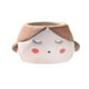thumbnail image 4 of Maceta Decorativa Para Niña, Maceta Con Cabeza De Cerámica Para Mesa De Alféizar De Ventana De Oficina, 4 of 5