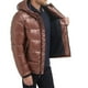 thumbnail image 2 of Chaqueta Tommy Hilfiger clásica con capucha para hombre, color marrón M, 2 of 3