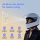 thumbnail image 3 of Casco de moto MOTOEYE E6+ HUD Bluetooth GPS Retrovisor, 3 of 8