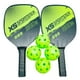thumbnail image 1 of Juego Profesional De Pickleball, Raquetas De Remo De Fibra De Carbono Para 2 Jugadores, 4 Bolas, 1 of 3