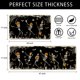 thumbnail image 3 of Alfombra HSOWKDN 43x76 cm y 43x120 cm Esqueleto Negro, 3 of 7
