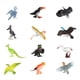 thumbnail image 2 of 12 Piezas De Figuras De Animales Realistas Para Colección De Suministros Para Fiestas Pájaro, 2 of 3
