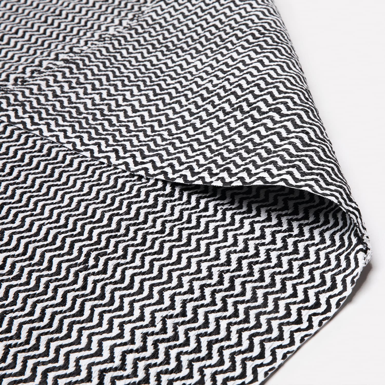 Form Design - Alfombra Exterior Myrtos 170X240 Bco/Negro