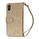 thumbnail image 5 of Funda para FOXDOCK Elegante funda iPhone X/iPhone XS Glitter con cremallera-Ideal para el uso diario, 5 of 5