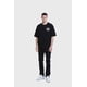thumbnail image 4 of Polera Hombre Doble Print Negro - VI, 4 of 5