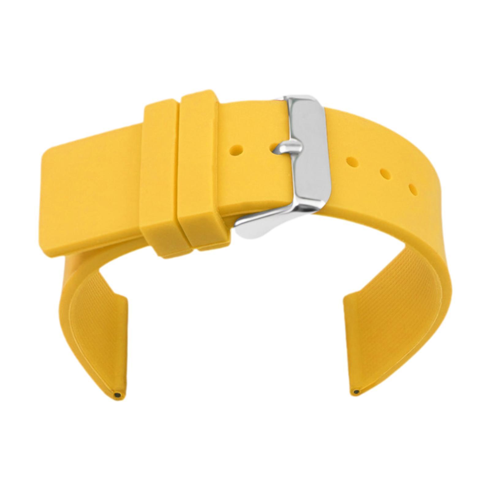 Magideal - Correa De Reloj De Silicona Premium De Repuesto Para Mujer, Correa De Reloj De Instalación 18 Mm