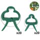 thumbnail image 2 of 40 pinzas para plantas, pinzas para tomates y soporte para plantas de jardinería, pinzas para plantas trepadoras, pinzas para enredaderas para enderezar., 2 of 8
