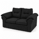 thumbnail image 5 of Sofa Laos 2 cuerpos Tela Negro, 5 of 5