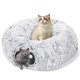 thumbnail image 1 of Cama Túnel para Gato Baseola 81 cm Peluche 2‑en‑1, 1 of 9