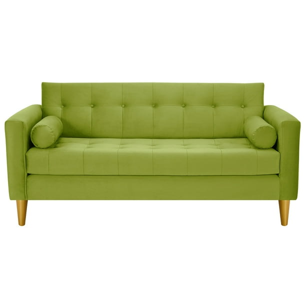 Sofa Retro 3c Felpa 01 Pistacho