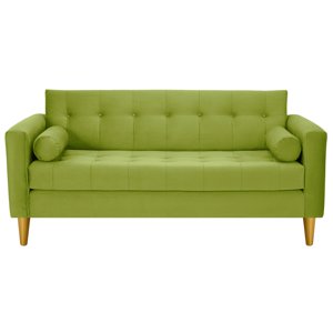 Bodevir - Sofa Retro 3C Felpa 01 Pistacho