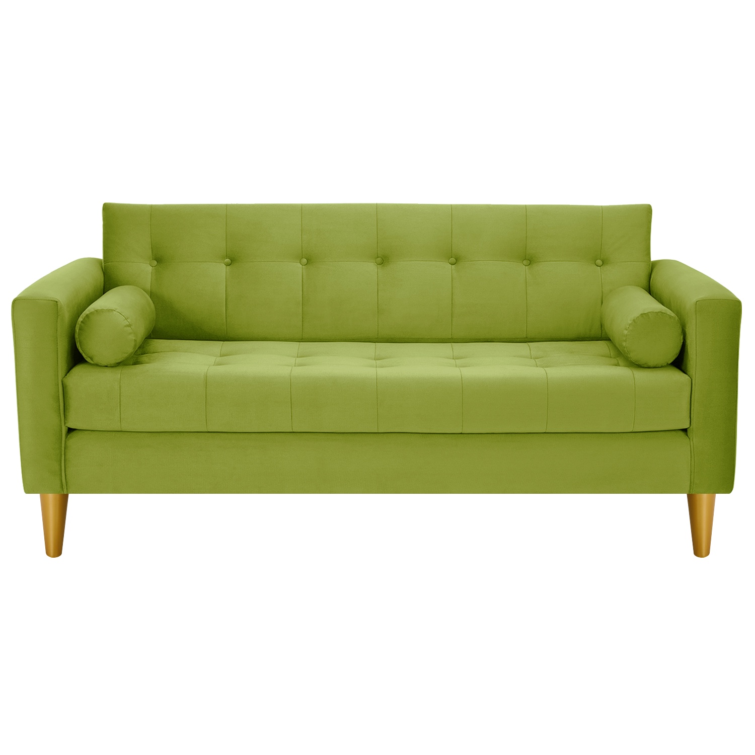 Bodevir - Sofa Retro 3C Felpa 01 Pistacho