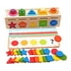 thumbnail image 2 of Juguete De Clasificación De Colores Con Forma Montessori, Juguete De Aprendizaje Preescolar Para Niños De 3, 4 Y 5 Años, 2 of 5