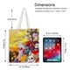 thumbnail image 5 of Undertale Bolso de tela con estampado de lienzo para mujer, bolsa de compras reutilizable y estética, con cremallera interior, regalo para mujer,40*40cm., 5 of 6