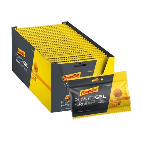 Powerbar Power Gel Shots Energy Gel Gomitas 24U Orange