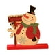 thumbnail image 2 of Decoraciones Navideñas De Madera, Suministros Para Fiestas, Escritorio, Adorno Navideño, Muñeco De Nieve, 2 of 3