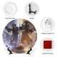 thumbnail image 3 of Halo Plato decorativo de porcelana fina (bone china), plato decorativo de cerámica para hogar, oficina, soporte de pared, platos decorativos para dormitorio - 6 pulgadas (15 cm), 3 of 6