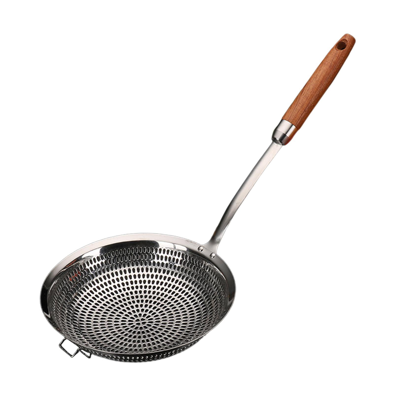 Bothyi - Skimmer Cuchara Ranurada Cocina Colador Cucharón Para Freír Papas Fritas Cocina Grande