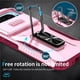 thumbnail image 3 of Funda Armada para Google Pixel 9 con Tapa Deslizante y Soporte Magnético Giratorio Rosa, 3 of 5