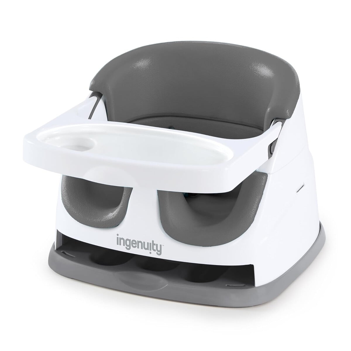 Silla Booster Ingenuity Baby Base 2en1 Con Bandeja Gris