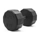 thumbnail image 1 of Mancuerna CAP Barbell 20 kg Recubierta de Goma con Cabeza de 12 Lados, 1 of 7