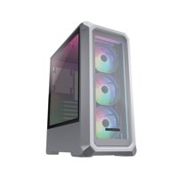 Gabinete Gamer Cougar Archon 2 Mesh Rgb White, Mid Tower, 3 Ventiladores Preinstalados, Blanco