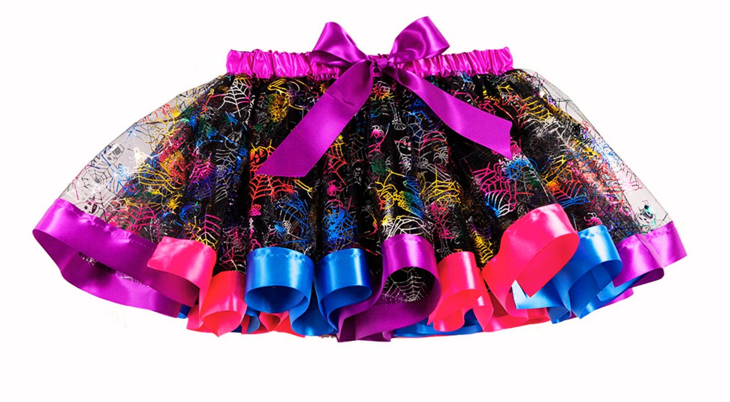 Handydeco - Falda Tutú De Halloween: Estilo Y Magia Para Las Más Pequeña