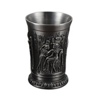 Magideal - Vaso, Copa Para Vino Egipcia Vintage, Copa Para Vino De Aleación De Zinc En Relieve Personalizada, Copa Para Vino, Para Bar, Vino, , Estaño Cleopatra