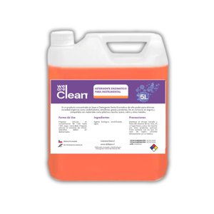 We Are Clean - Detergente Enzimático Uso Instrumental 5 Litros