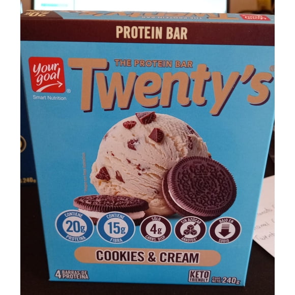 YOUR GOAL BARRITA COOKIES AND CREAM TWENTY 240GR