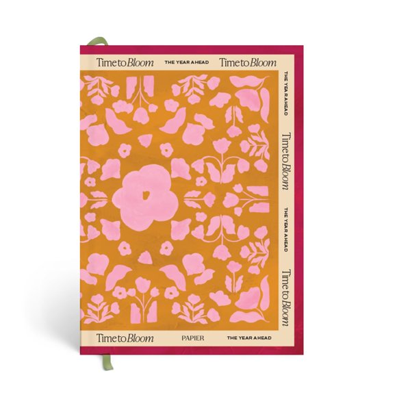 Planificador Papier Time to Bloom de tapa dura A5