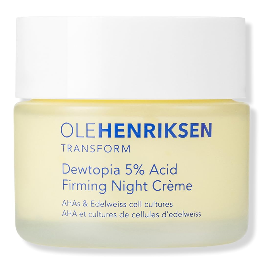 Crema De Noche Ole Henriksen Dewtopia Reafirmante 50 Ml Con Aha