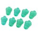 thumbnail image 5 of 4 Pares De Tapones Para Los Oídos De Silicona Para Viajes En Avión Tapones Para Los Oídos Con Cancelación De Ruido Verde, 5 of 5