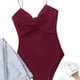 thumbnail image 3 of Body Canalé Escote Torcido violeta S, 3 of 5