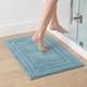 thumbnail image 2 of REGALWOVEN Alfombras de Baño Ultra Suaves, Alfombra de Baño Absorbente Antideslizante, Alfombra de Microfibra Gruesa para Ducha, Tina Azul 24" x 16", 2 of 6