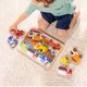 thumbnail image 2 of Puzzle Melissa & Doug para vehículos de construcción de madera, 6 piezas, 2 of 9
