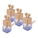 thumbnail image 5 of 4x Botella de perfume con decoración de clip Suministros esenciales recargables para automóviles Perfume Olor Olor Botellas de difusor de aromaterapia Azul, 5 of 5