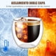 thumbnail image 5 of Set 6 Tazas Espresso Doble Pared 80ml Frio Caliente Sin Asa, 5 of 5