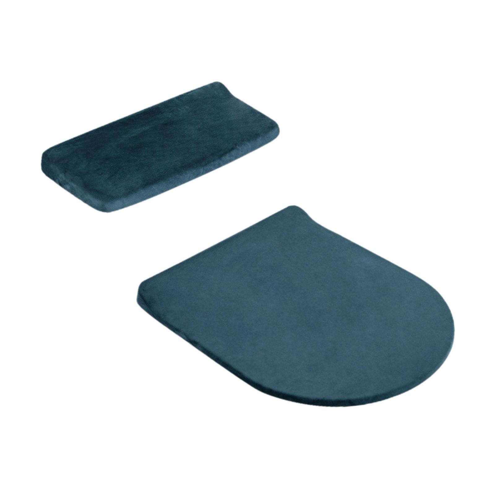 Magideal - Juego De Cubierta De Párpados De Inodoro Universal, Protector Sin Deslizamiento Para El Baño , Verde