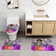 thumbnail image 2 of Dreamworks Home Juego de 3 alfombras de baño de coral fleece: tapete de baño + alfombra de inodoro en forma de U + funda de tapa de inodoro en forma de O, 2 of 6