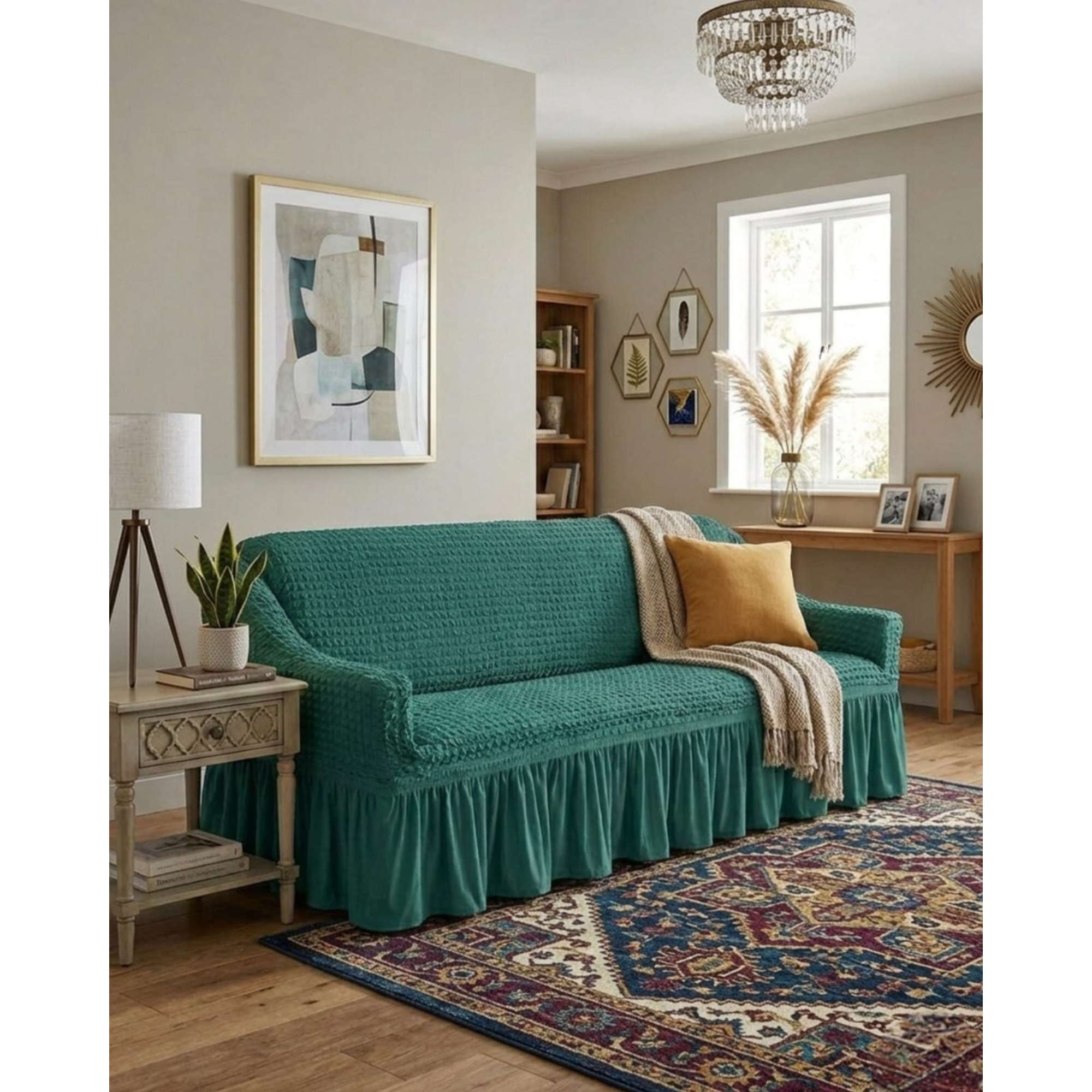 Mylhogar - Funda Turka De Sillon 3 Cuerpos