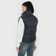 thumbnail image 3 of Parka Mujer Sin Mangas Reversible Negro/Verde Corona, 3 of 5