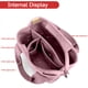 thumbnail image 4 of Bolso pequeño con cremallera, bolso de mano para mujer, bolso de lona, bolso de hombro, bolso bandolera, bolso de mano para mujer, 4 of 5